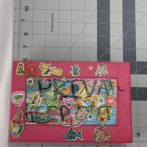 Empire Pencil Corp. Pink Box Y2K Vintage 2000's Plastic Storage Case - Picture 11 of 11